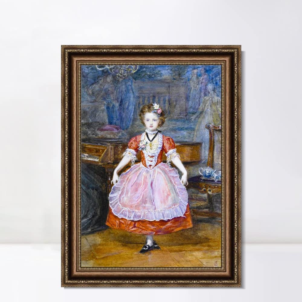 John Everett Millais The Minuet Giclee Print - 18