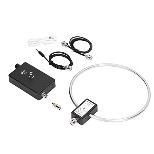 Loop Antenna 330MHz 50ohm Stainless Steel Shortwave Radio Antenna for Indoor Ham Radio, AM/FM Reception & Emergency Communication - Perfect for Home, Office & Field Use