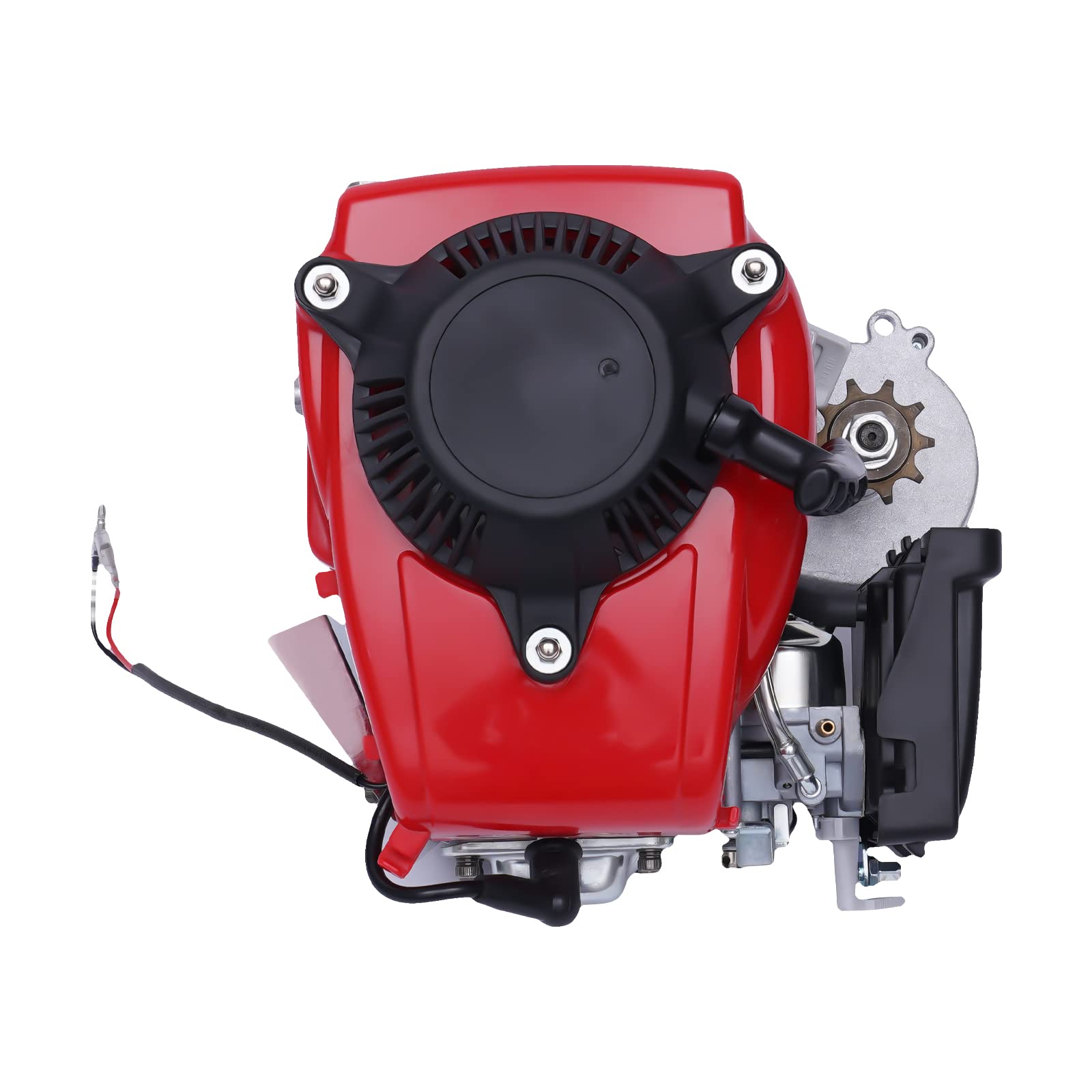 49CC 4-Stroke Gas Engine Kit for Motorized Bicycle - TBVECHI Petrol Bike Motor Conversion Kit - Perfect for DIY Bike Motorization & Commuting