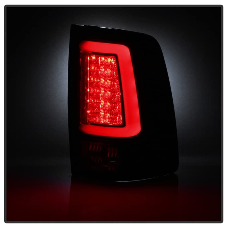 Spyder Auto 5084033 Black Smoke LED Tail Lights for Dodge Ram 1500 (2009-2018) & Ram 2500/3500 (2010-2018) - Replacement for Incandescent Models - Enhanced Visibility & Style for Trucks, Off-Roading & Night Driving