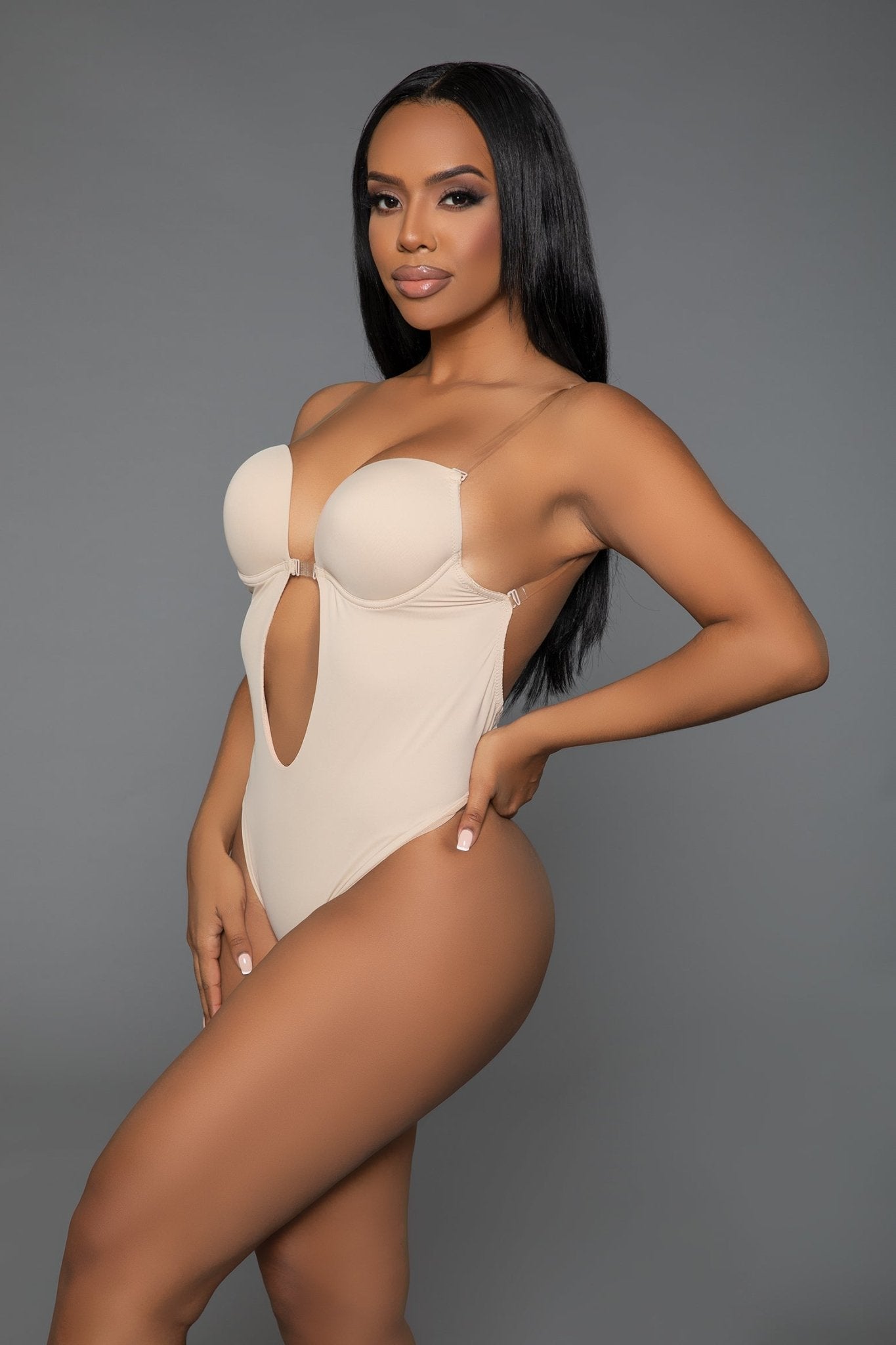 BeWicked Women's Looking Curvy Bodysuit Shaper 2348 - Shapewear for Hourglass Figure, Tummy Control & Body Shaping | Perfect for Dresses, Special Occasions & Everyday Wear