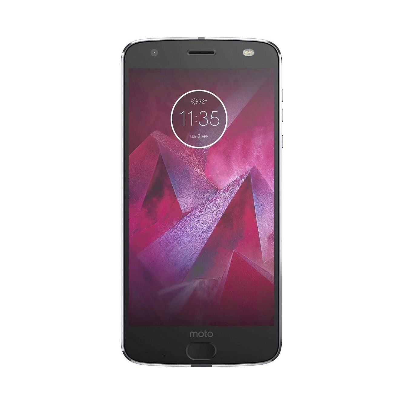 Motorola Moto Z2 Force XT1789 64GB Unlocked Smartphone - Lunar Gray for T-Mobile | HD Display, Shatterproof Screen, Dual Camera | Perfect for Business & Travel Use