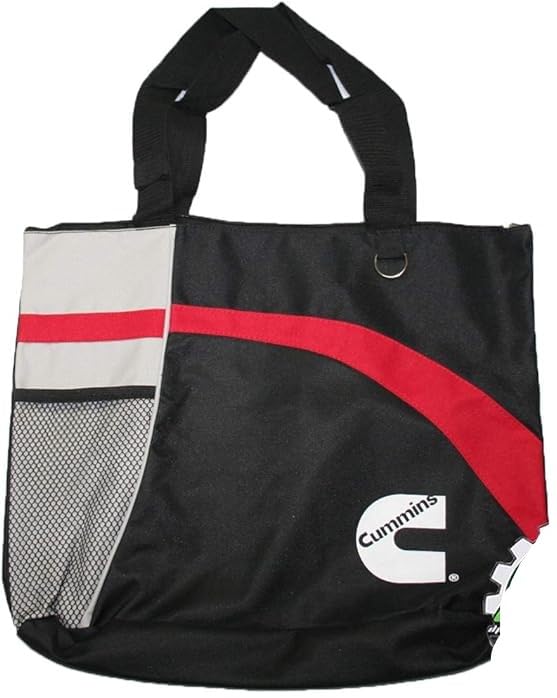 Diesel Power Plus Cummins Durable Shopping Handbag Backpack Duffle Bag with Mesh Pocket for Sports, Gym, Travel & Outdoor Activities