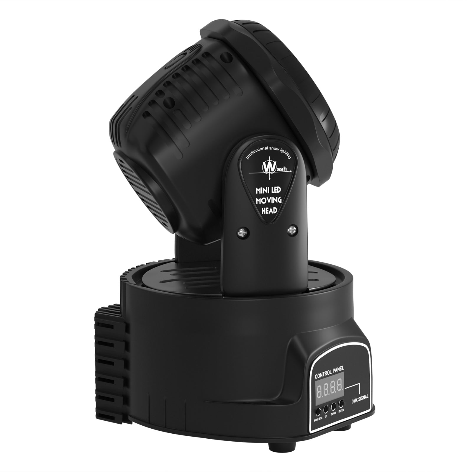 1/2/4 Set 7x10W Moving Head Stage Light - 70W 7 LED RGBW DMX DJ Disco Lighting for Party, Club, Concert and Stage Performances