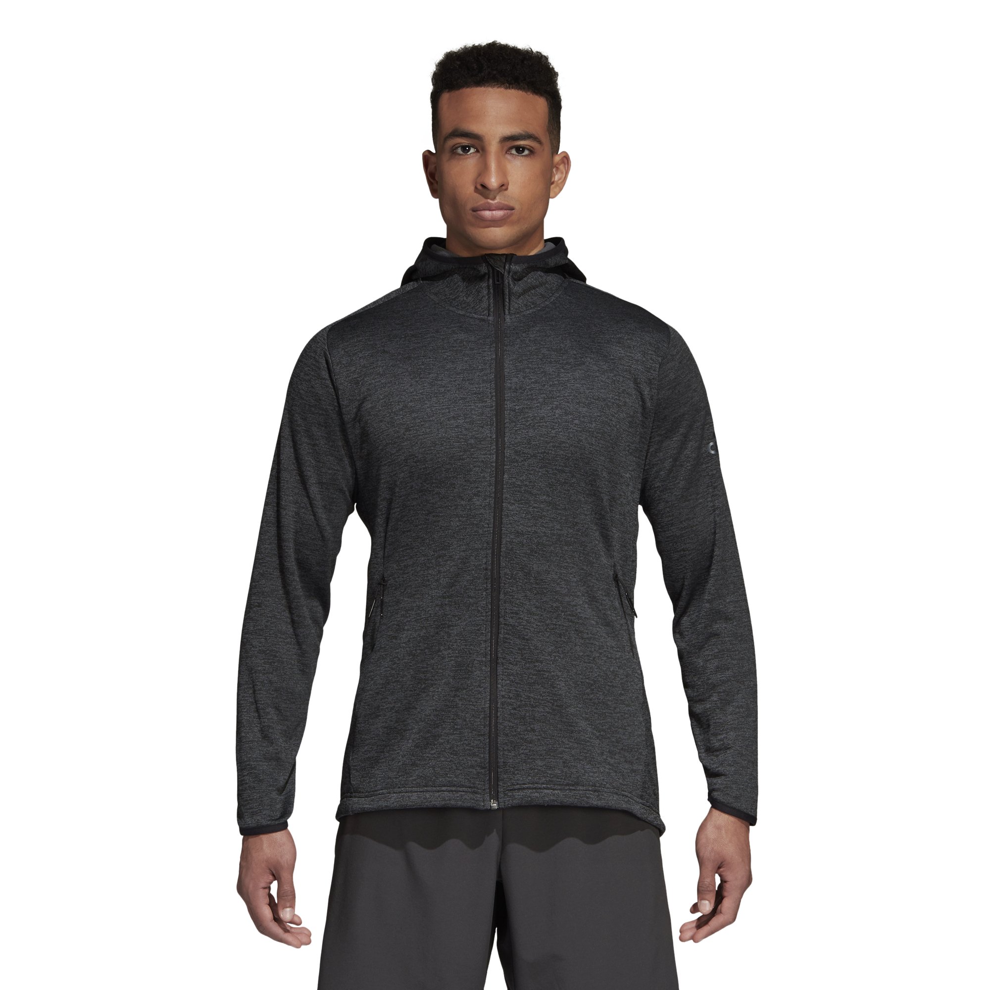 Adidas Men's Climawarm Fleece Hoodie - Winter Workout & Training Jacket for Cold Weather - Gym, Running, Outdoor Sports