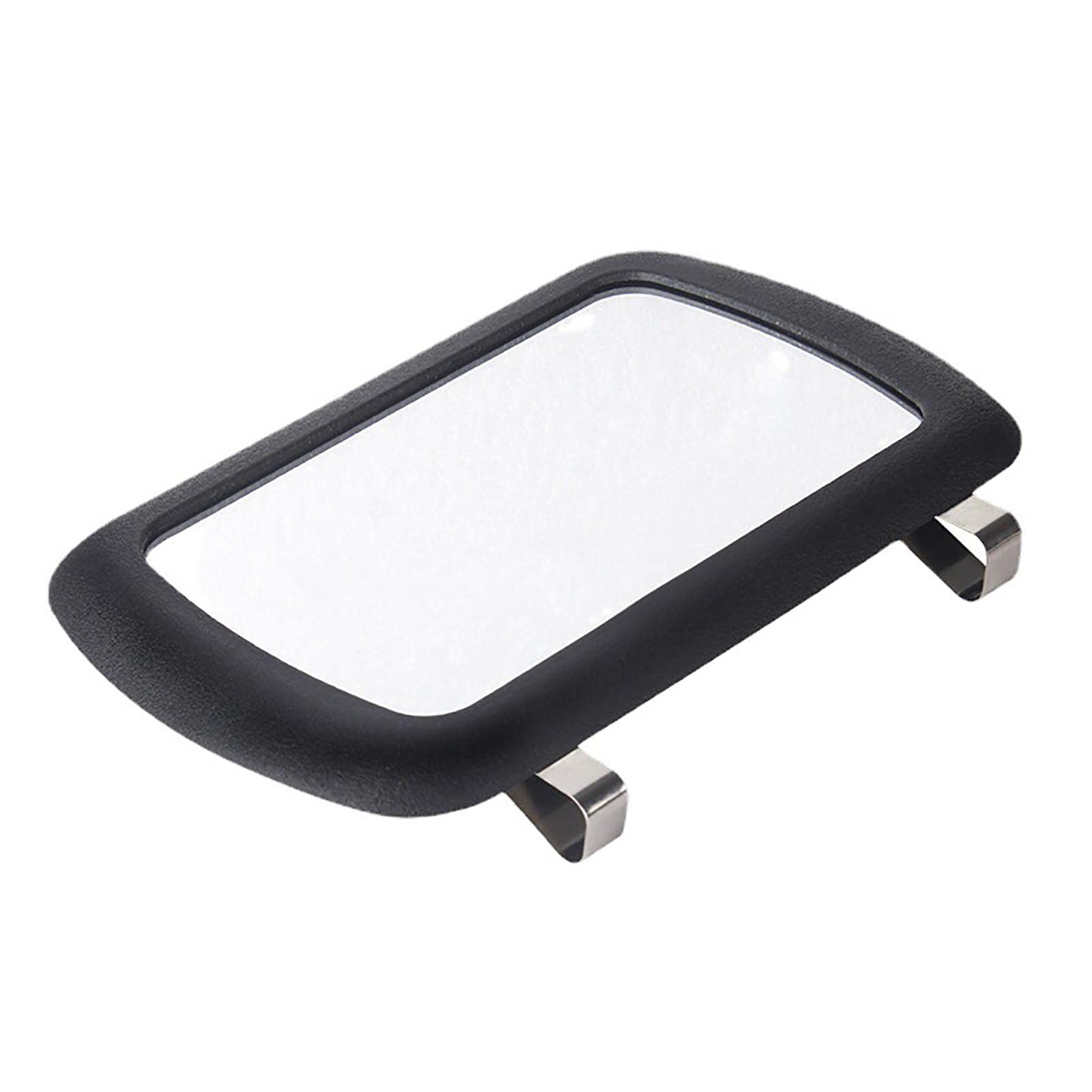 XGZ Car Visor Vanity Mirror - Sun Shading Cosmetic Organizer for Cars & Trucks | Black Auto Makeup Mirror with Sunshade | Perfect for On-the-Go Touchups & Sun Protection