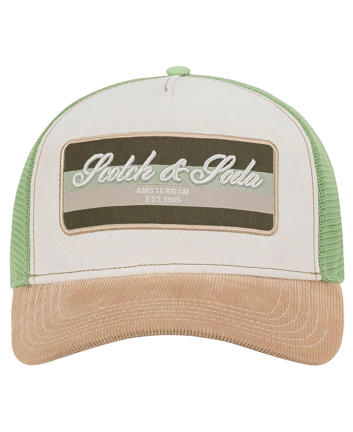 SCOTCH AND SODA Canyon Adjustable Trucker Hat for Men & Women - Vintage Style Baseball Cap for Outdoor Activities, Hiking, and Casual Wear