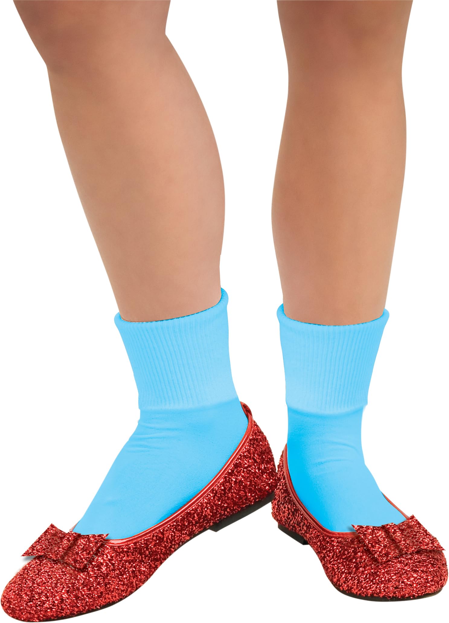 Rubies Wizard Of Oz Deluxe Adult Dorothy Sequin Shoes – Sparkly Red Glitter Heels for Cosplay, Halloween Costume & Themed Parties