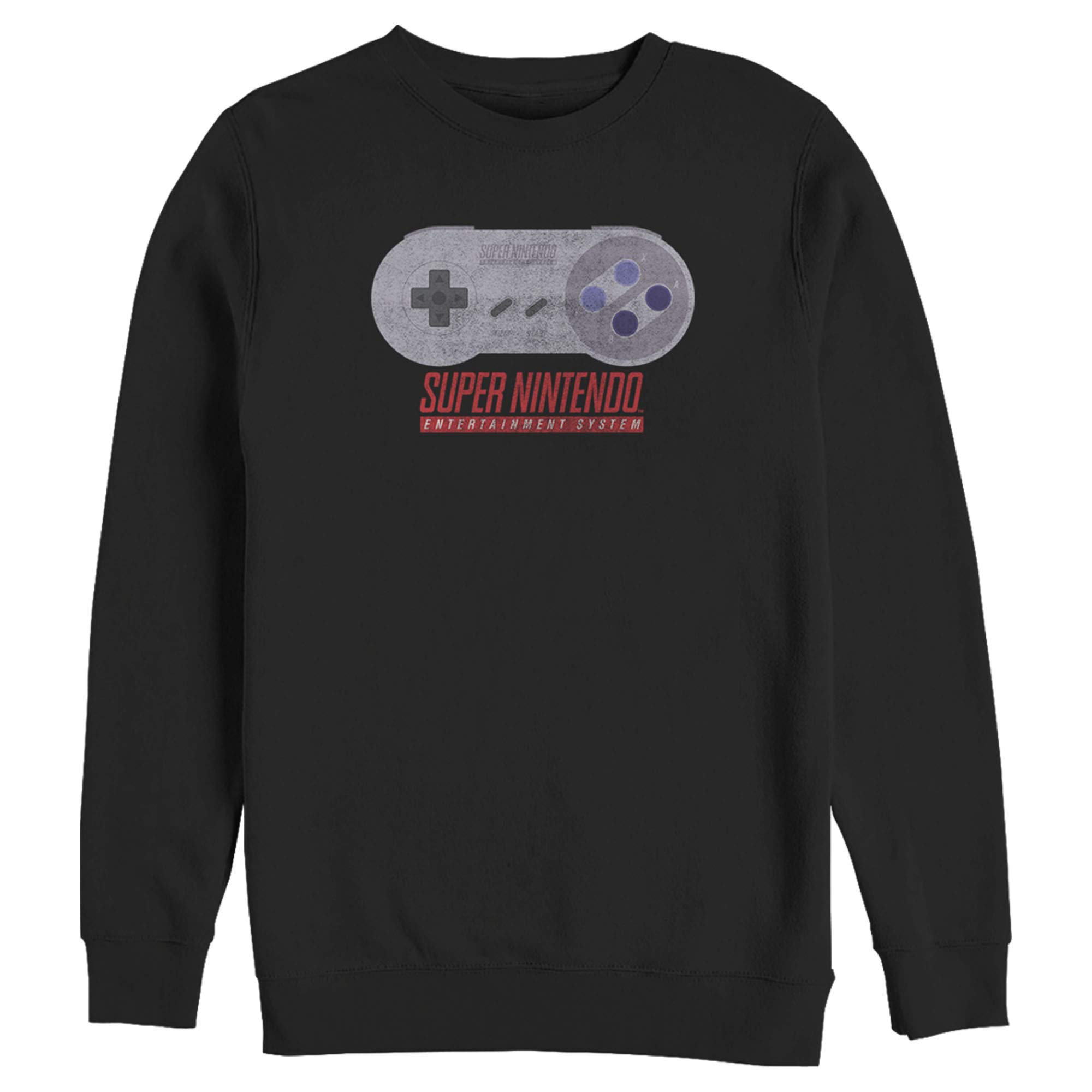 Nintendo SNES Controller Sweatshirt for Men - Retro Gaming Hoodie - Perfect for Gamers, Cosplay & Casual Wear