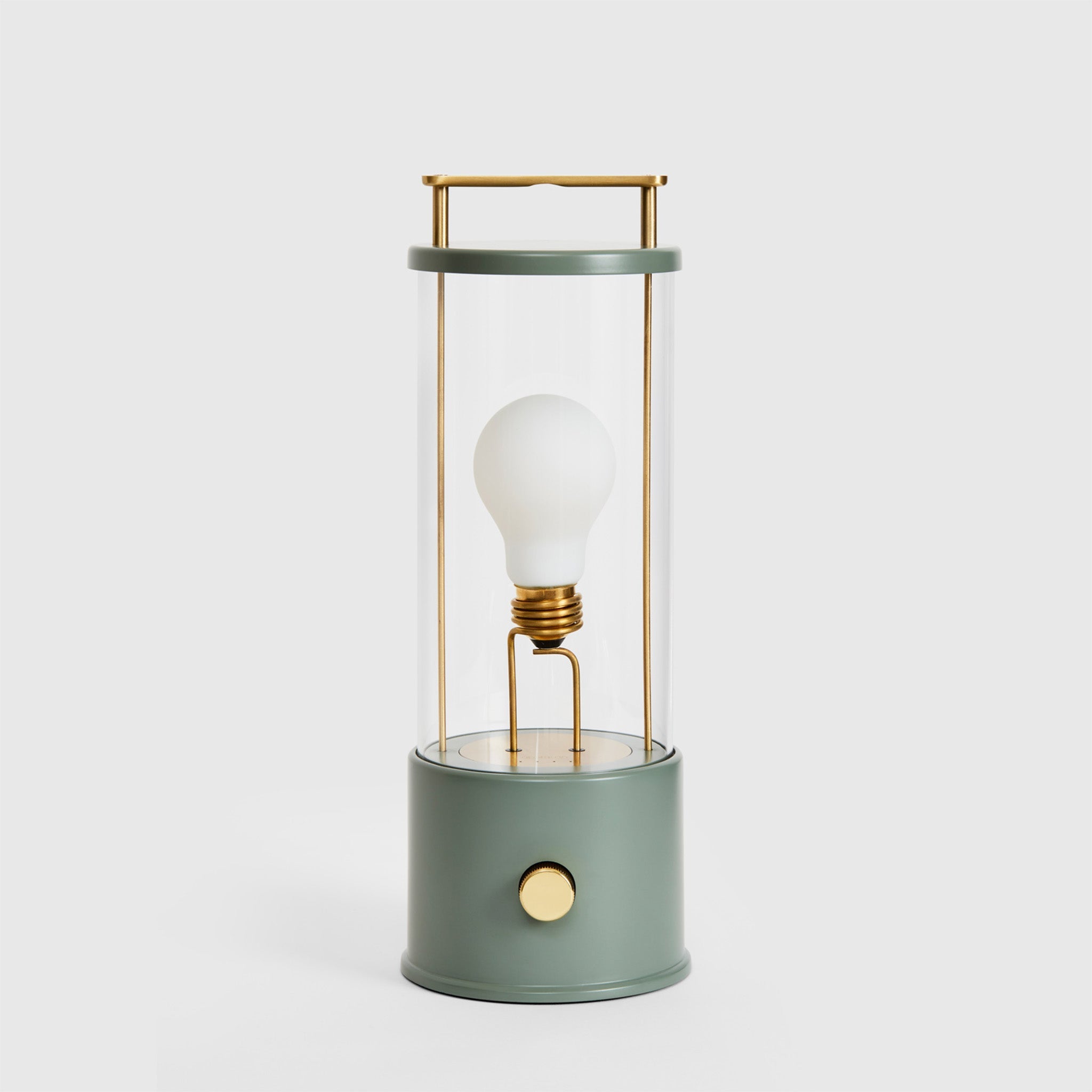 The Muse Portable Lamp - Rechargeable LED Desk Light in Pleasure Garden Green for Bedroom, Office & Reading | Dimmable Night Light with USB Charging