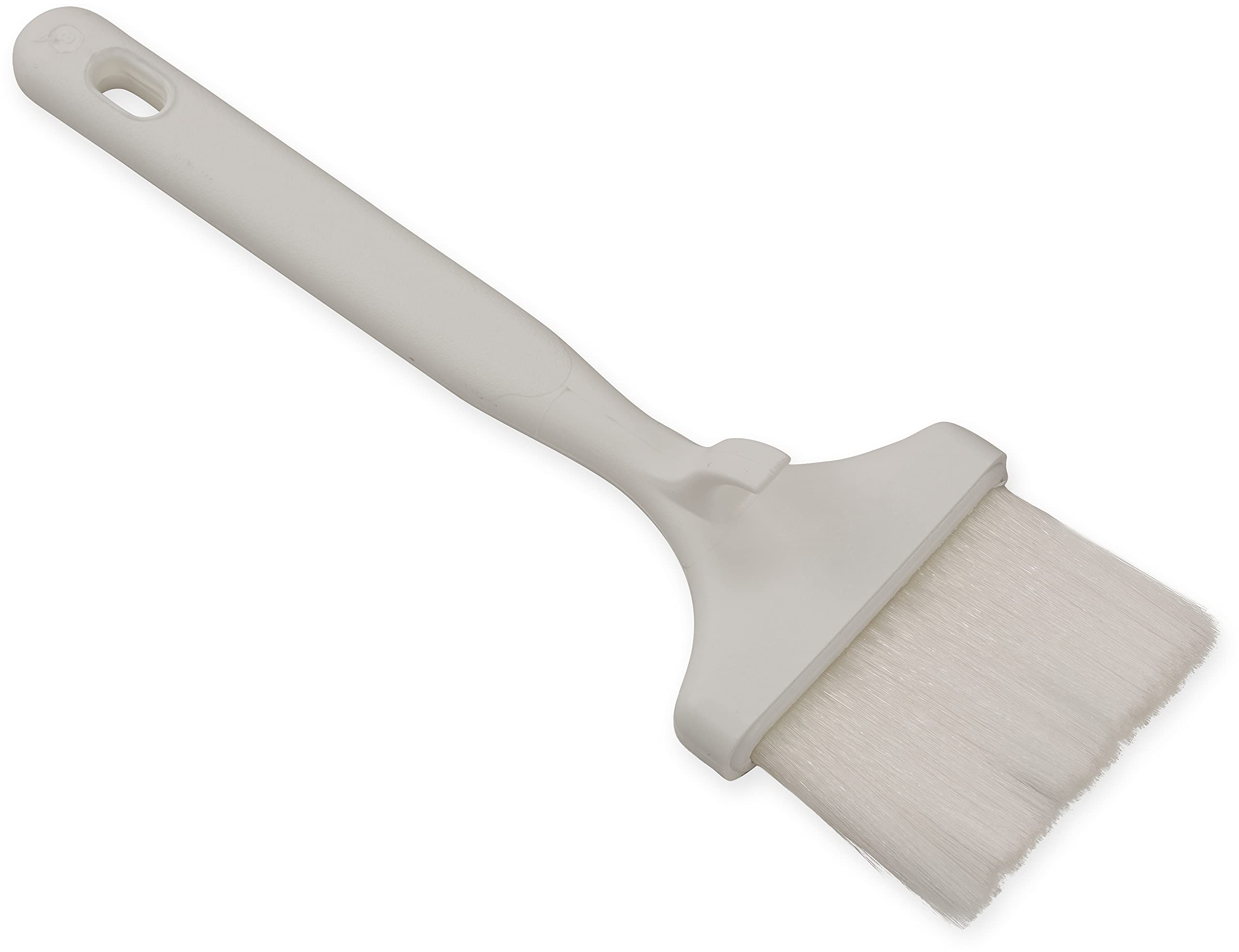 SPARTA 4040202 3-Inch White Nylon Basting Brush with Durable Nylon Bristles - Pack of 12 - Perfect for Baking, Grilling, and Meat Glazing