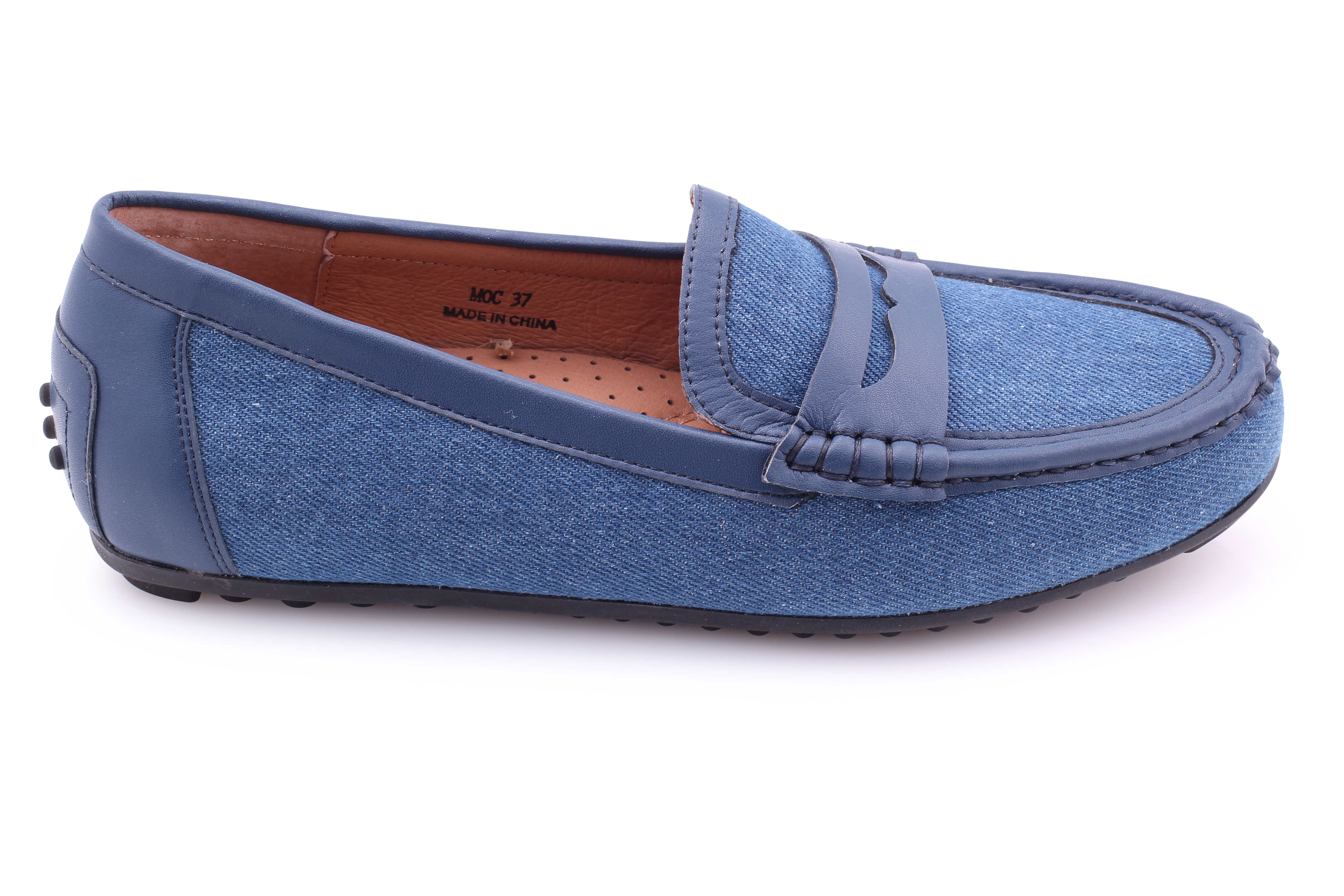 Lynette&Co Men's Genuine Leather Moccasin Slippers - Soft Indoor/Outdoor House Shoes for Comfort & Relaxation at Home, Office, or Travel