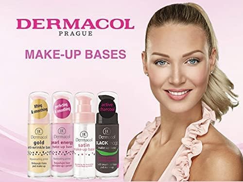 Dermacol Gold Anti-Wrinkle Makeup Primer 20ml - Smoothing Foundation Base for Flawless Skin, Perfect for Daily Use & Special Occasions