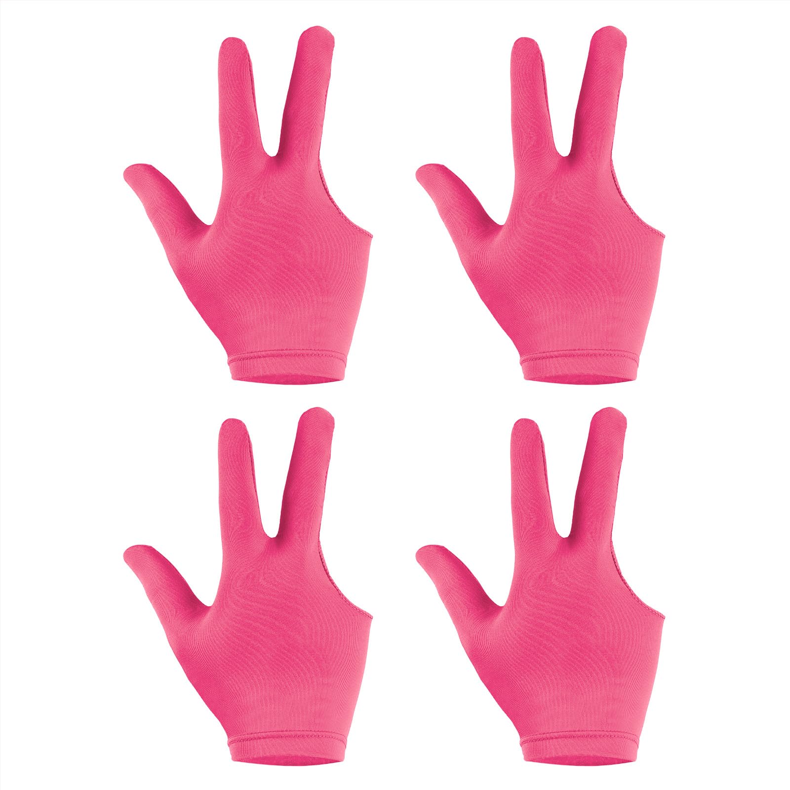 Patikil 3 Fingers Billiard Gloves - Left & Right Hand Pool Cue Gloves for Shooter, Carom, Snooker & Cue Sports | Perfect for Professional Players & Casual Gamers
