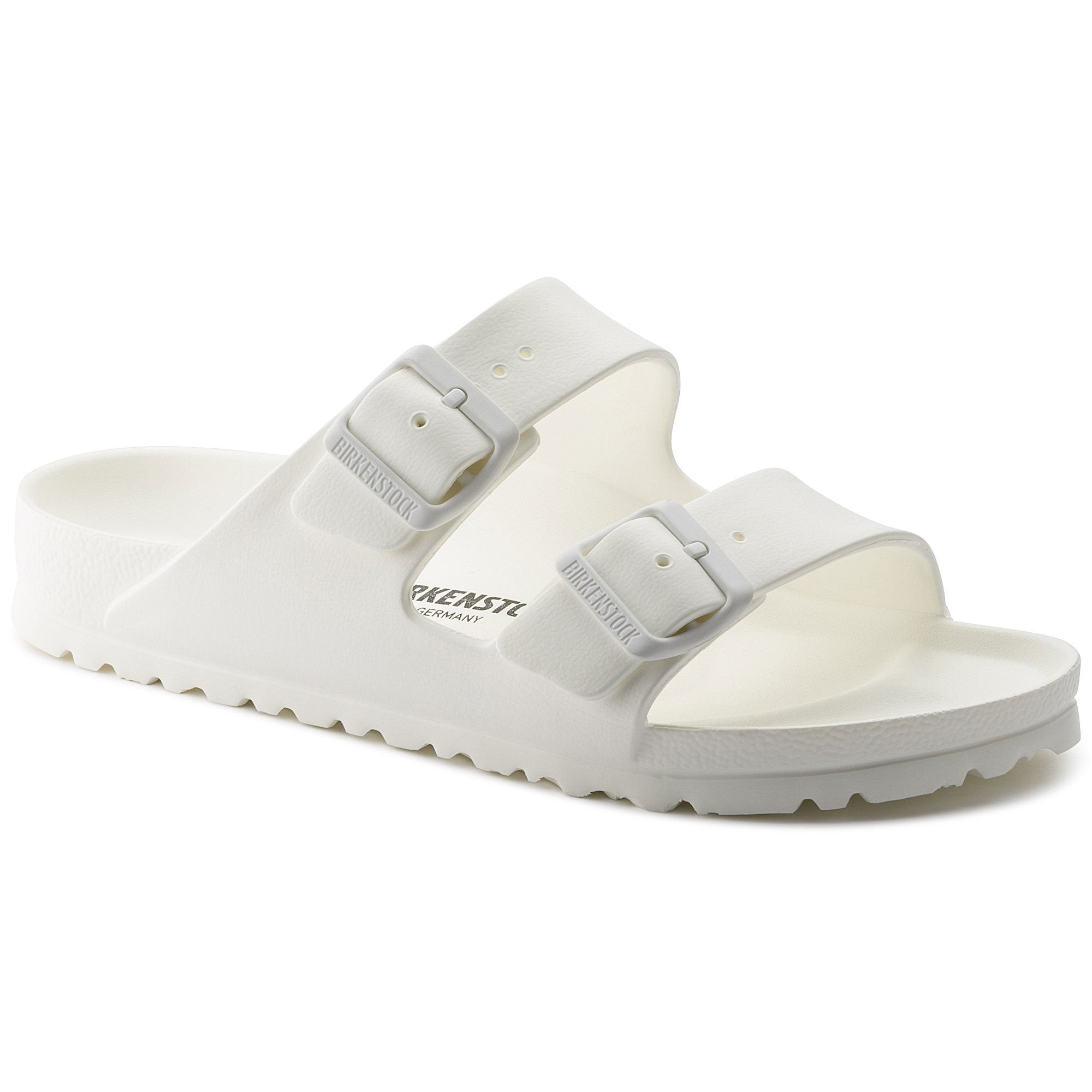 Birkenstock Arizona Essentials White EVA Comfort Sandals - Lightweight & Durable for Beach, Pool, and Everyday Wear