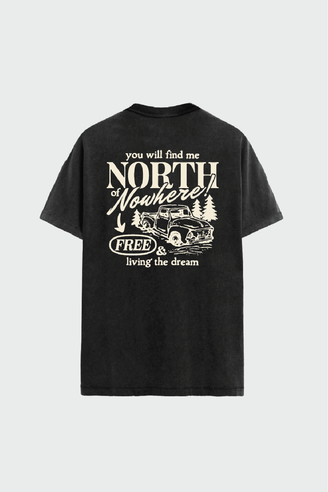 North of Nowhere x TEAMLTD Festival T-Shirt - Stylish Graphic Tee for Music Festivals, Concerts & Casual Wear