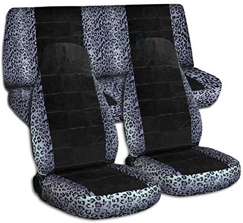 Gray Leopard & Black