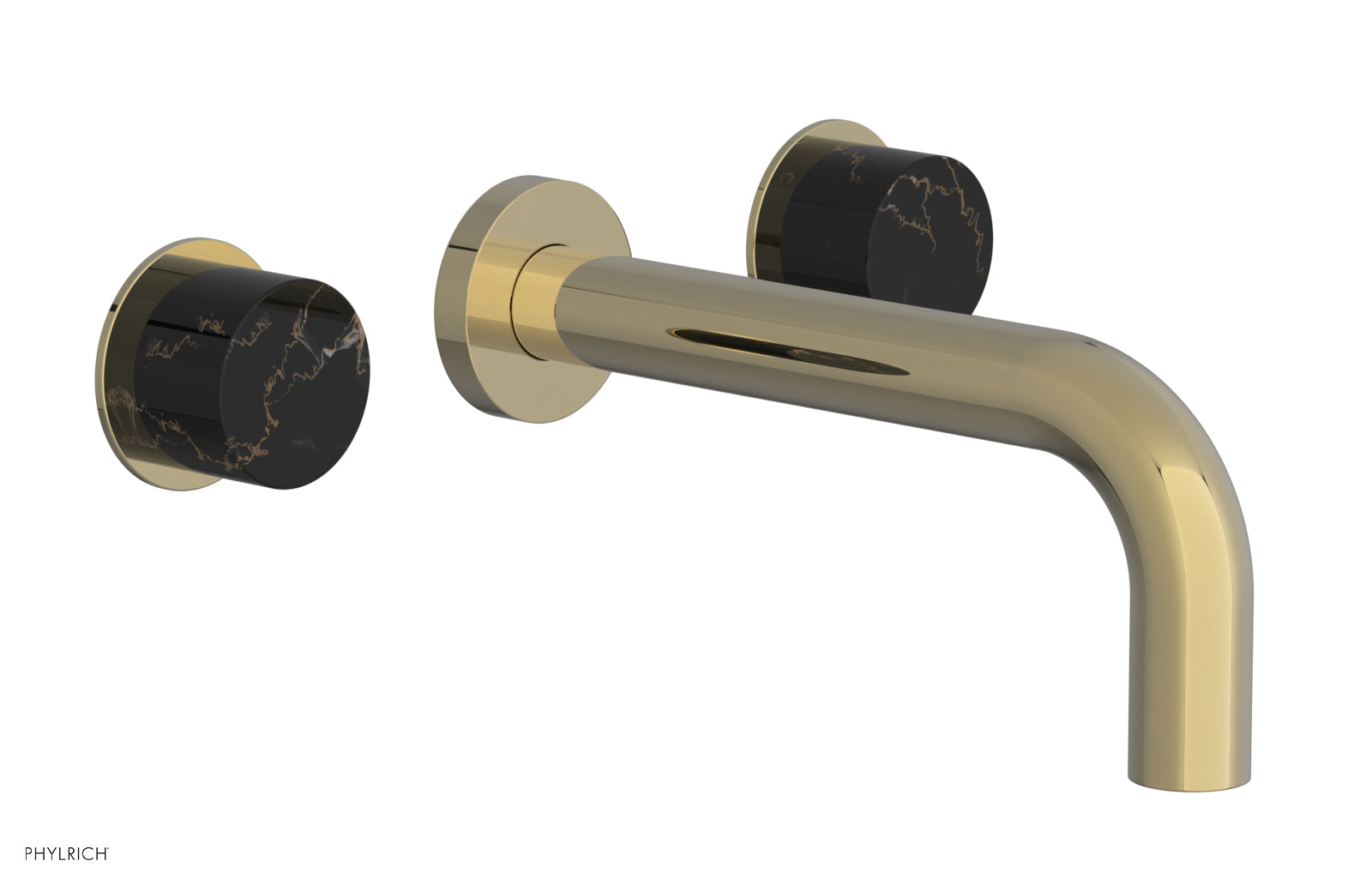 Premium Black Marble Wall Tub Set with Elegant Handles - 230 58 - Perfect for Modern Bathroom & Spa Decor