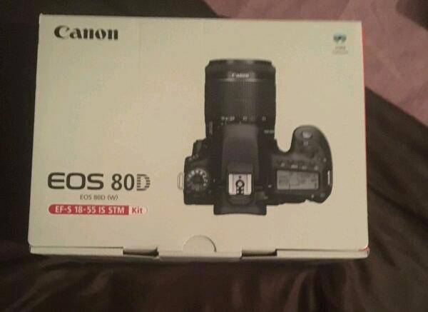 Canon EOS 80D DSLR Camera with 18-55mm IS STM Lens Kit - Professional Photography for Beginners, Vlogging & Travel - USA Version with Warranty