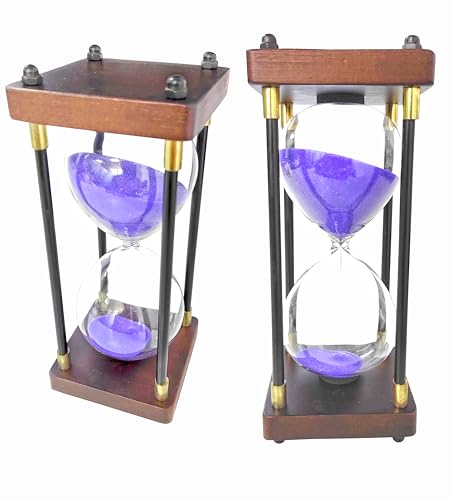 Purple Hourglass Timer