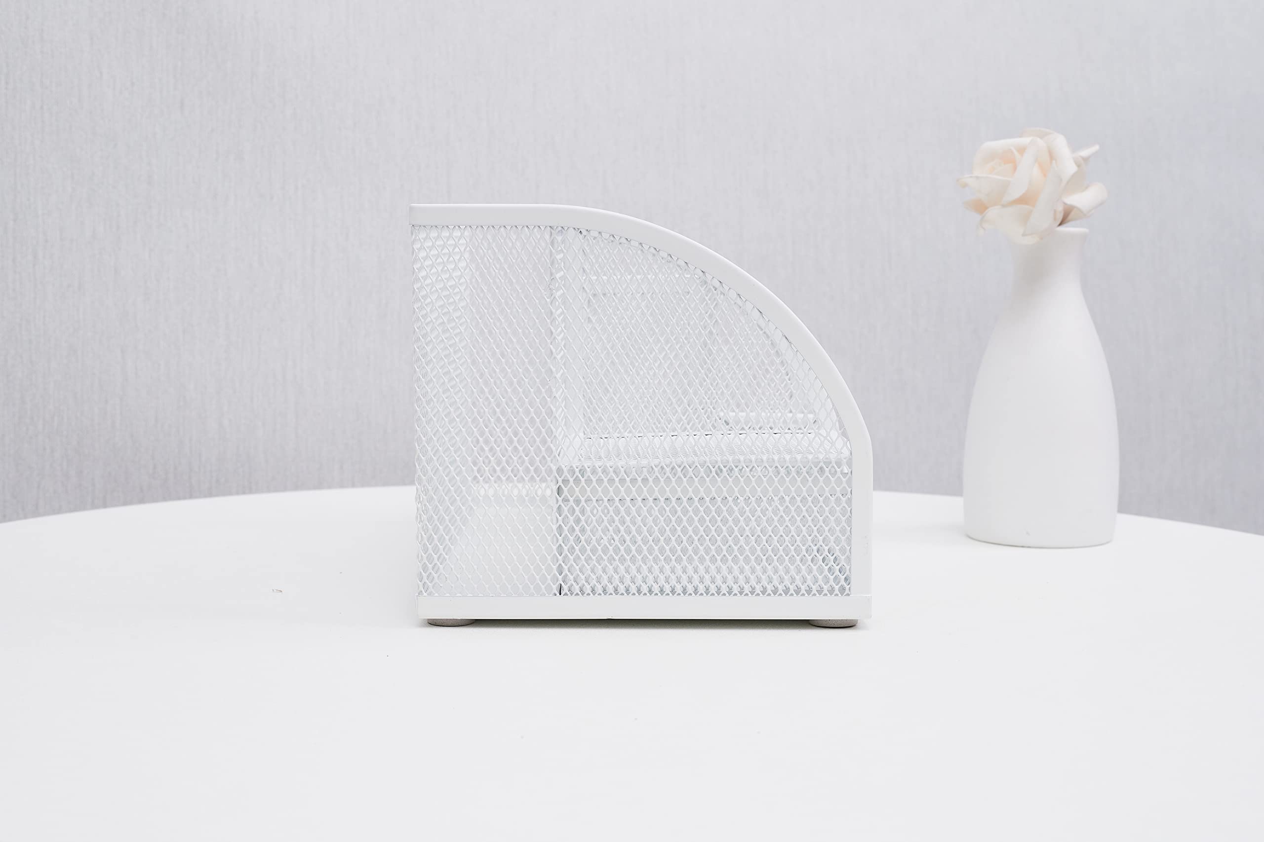Anova Mesh Desk Organizer with 7 Compartments & Drawer - Office & Home Use