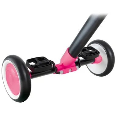 2 in 1 Learning Trike for Toddlers - Pink Ride-On Bike with Parent Push Handle | Perfect for Outdoor Play & Early Childhood Development