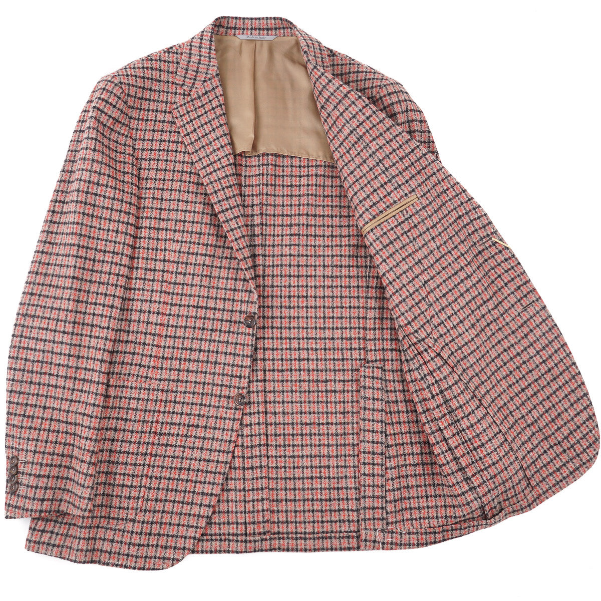 Canali Slim Fit Wool 'Kei' Sport Coat for Men - Premium Italian Tailored Blazer for Business & Formal Occasions