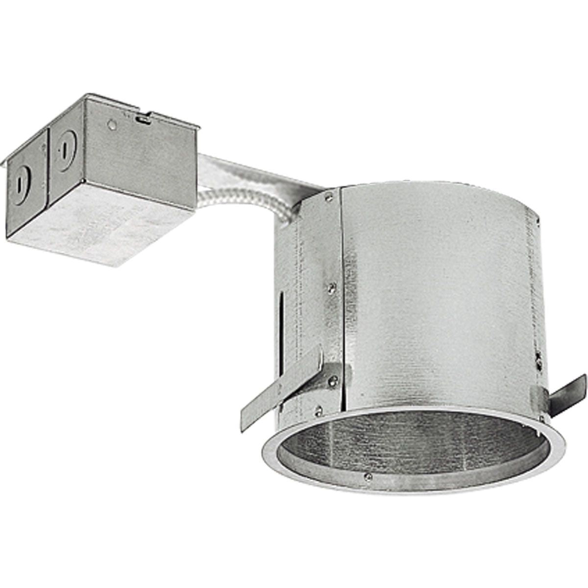 6 Inch Shallow Remodel IC and Non-IC Rated Recessed Light Housing - Perfect for Kitchen, Bathroom, and Living Room Ceiling Lighting Installation