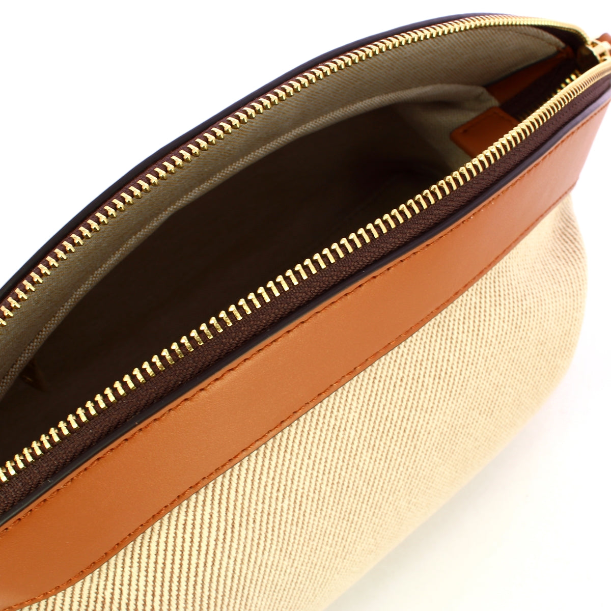 Furla Erica Natural Brandy Pochette Handbag - WE00686BX3540 in NATURALE+BRANDY | Women's Fashion Crossbody Bag for Work, Travel & Evening Out