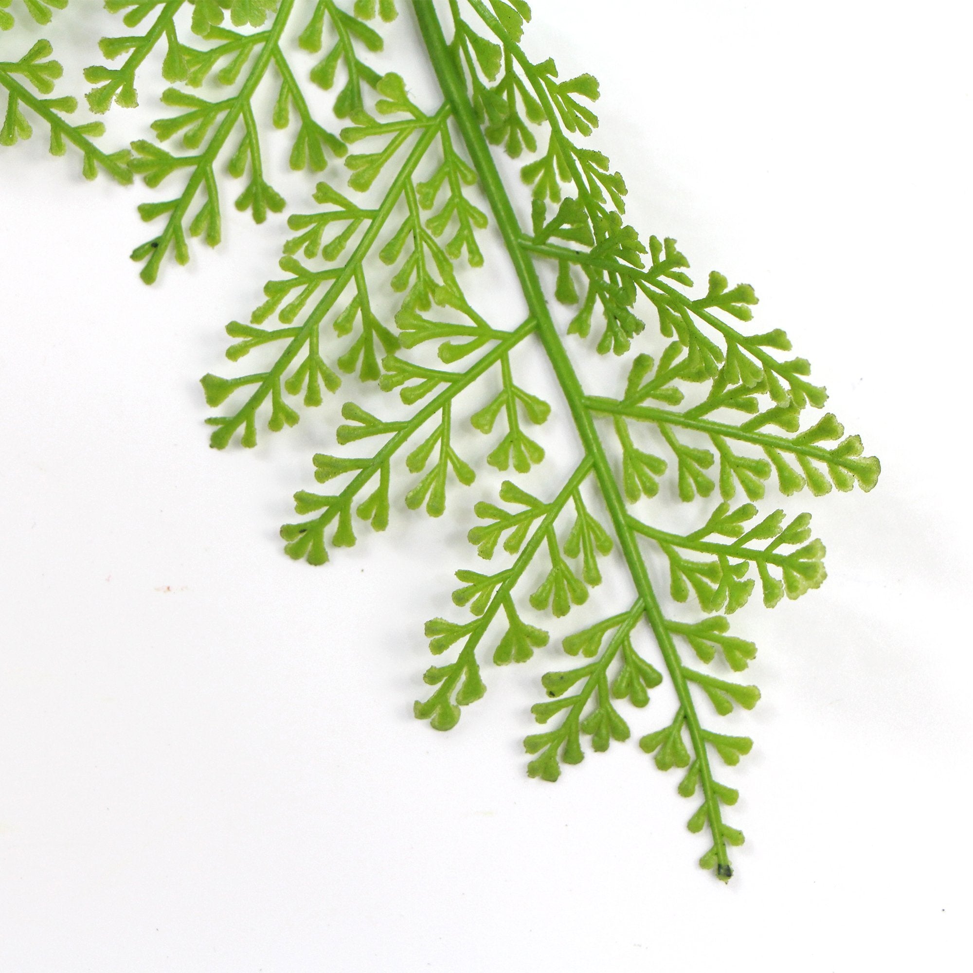80cm Hanging Fresh Green Dense Maiden Hair Fern Bush - UV Resistant Artificial Plant for Home & Office Decor - Perfect for Living Room, Bedroom, Balcony, and Indoor Spaces
