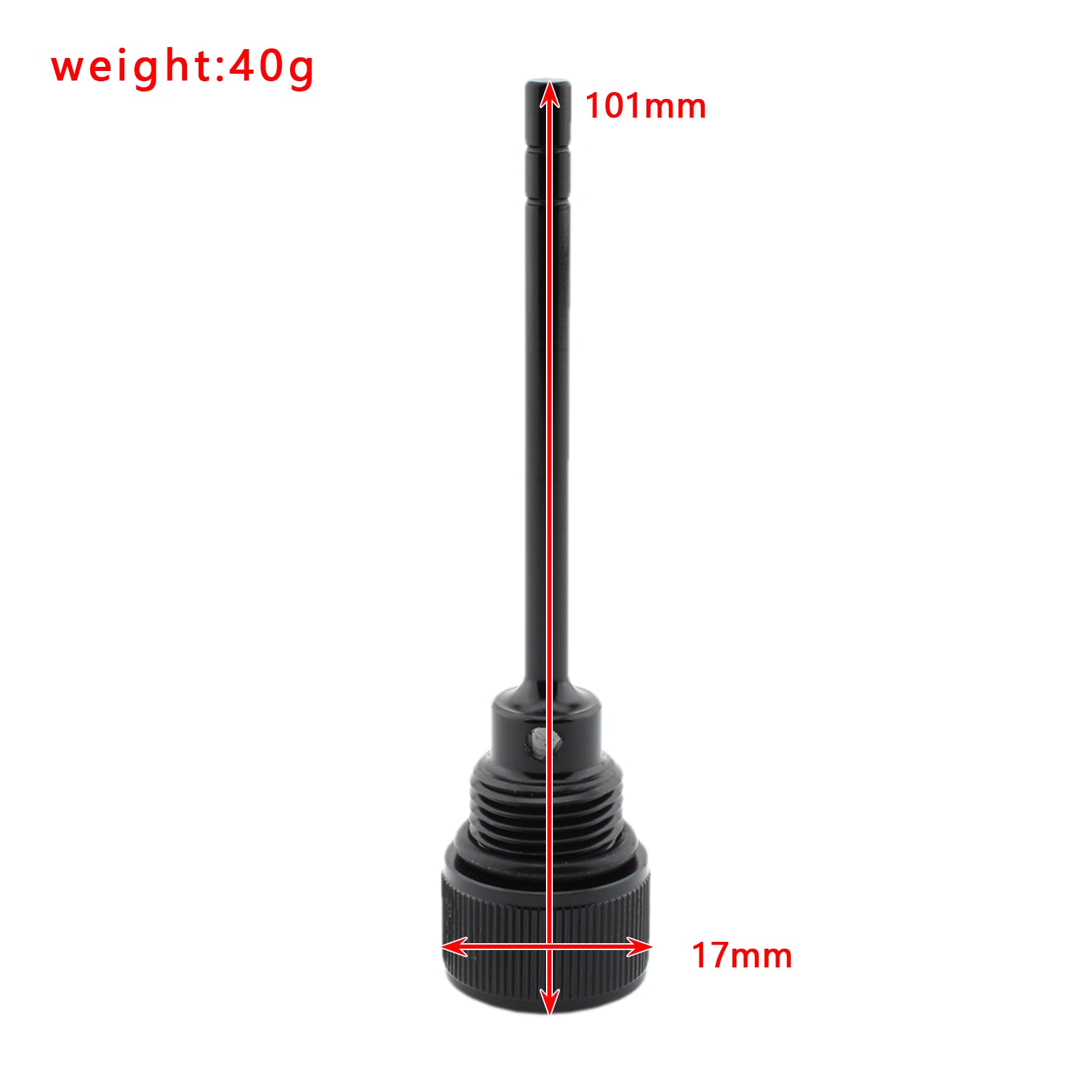 1105 0022 Oil Dipstick Tank Cap Plug Replacement for Harley Davidson Softail & Road Glide 2007-2019 - Perfect for Motorcycle Oil System Maintenance & DIY Repairs
