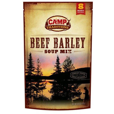 Beef Barley Soup - 4 Pack | Hearty & Nutritious Ready-to-Eat Meal | Perfect for Quick Lunches, Camping & Emergency Food Supply