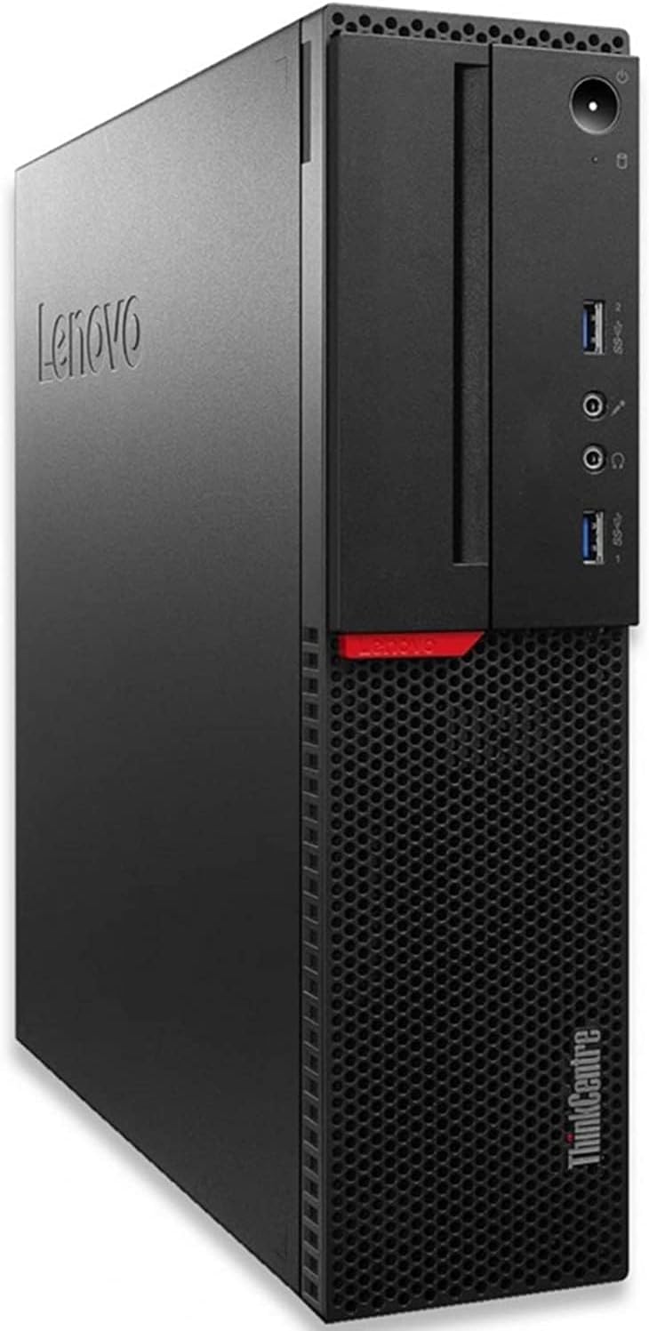 Lenovo ThinkCentre M800 SFF Desktop Computer with Intel Core i7-6700 3.4GHz, 32GB DDR4 RAM, 1TB SSD, WiFi, Bluetooth, DVD-RW, Wireless Keyboard & Mouse - Windows 10 Pro (Renewed) - Perfect for Home Office, Business Workstations & Gaming Setups