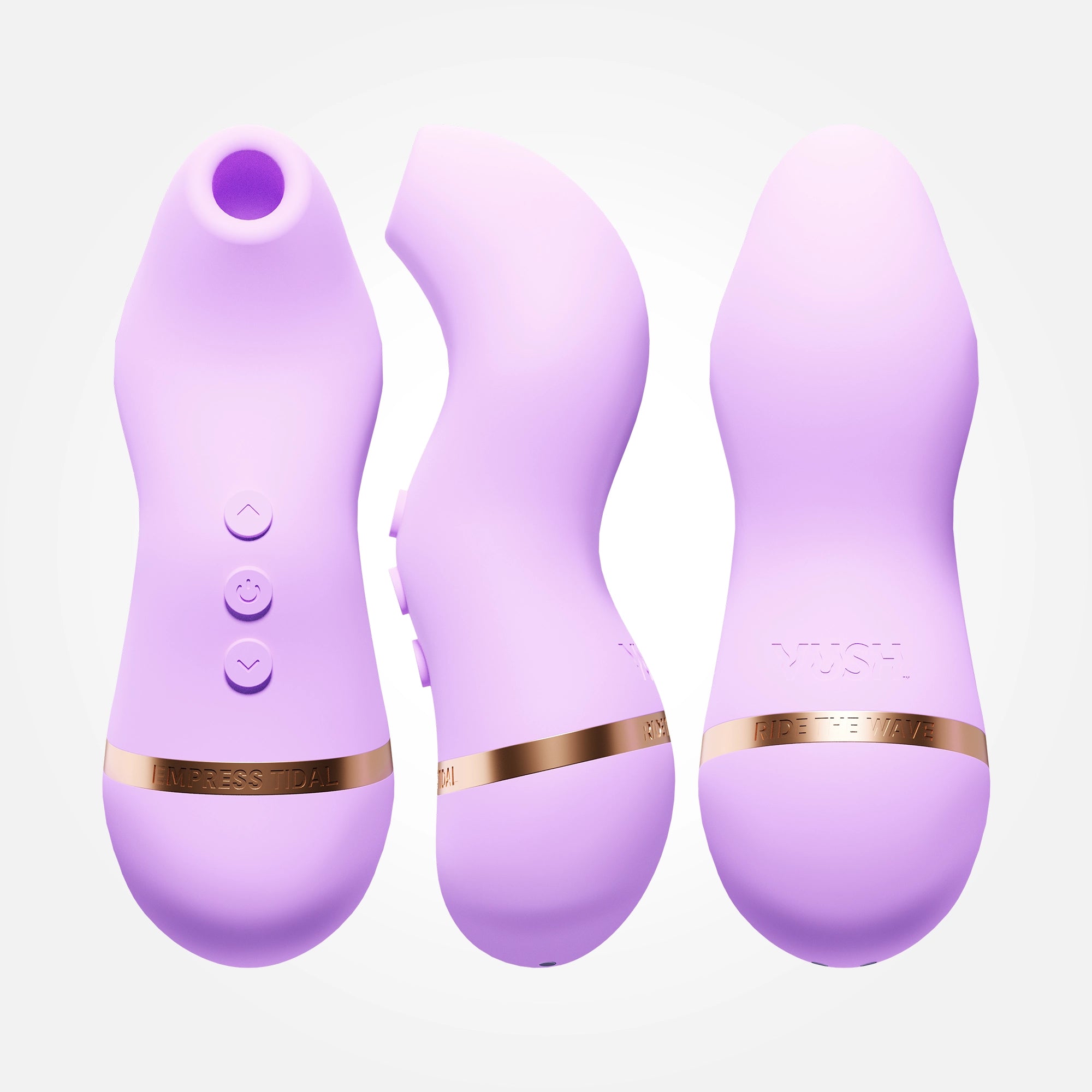 Empress Tidal Lilac Rechargeable Clitoral Stimulator - Powerful G-Spot & Clitoral Vibrator for Women, Waterproof Adult Toy for Solo Play & Couples Intimacy