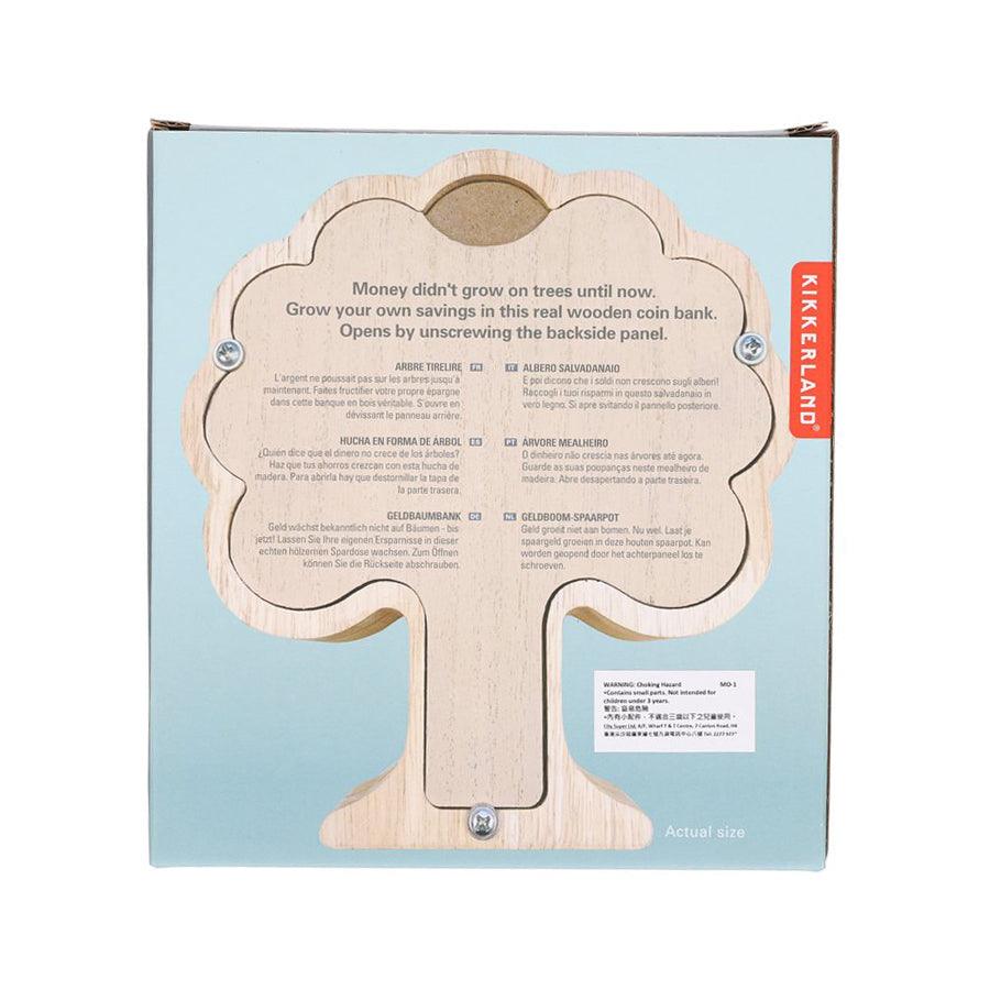 KIKKERLAND Money Tree Bank - Unique Ceramic Piggy Bank for Savings, Perfect Gift for Kids & Adults - Home Office Desk Decor & Financial Goal Motivator