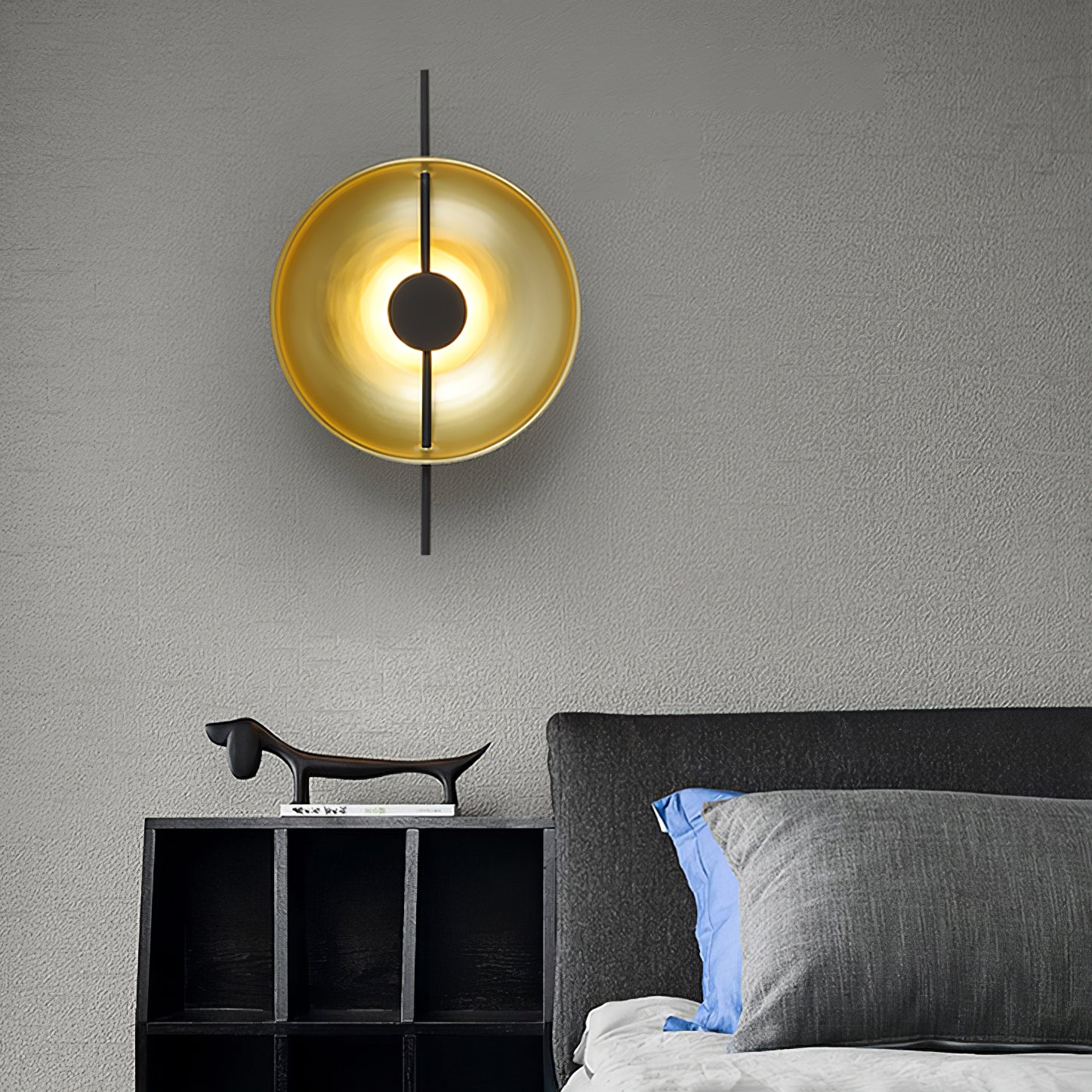 Sunspot Sconce Wall Light - Modern LED Wall Sconce for Bedroom, Living Room & Hallway - Dimmable Indoor Lighting Fixture with Adjustable Arms - Perfect for Ambient and Accent Lighting