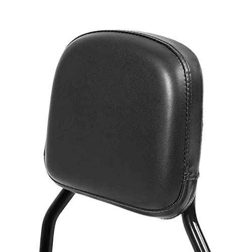Premium TCMT Sissy Bar Backrest with Docking Hardware Kit - Compatible with Harley Davidson Heritage Classic FLHC, Street Bob FXBB (2018-2025), Softail Standard (2022-2024), Softail Slim FLSL & Deluxe FLDE (2018-2021) - Perfect for Long Rides & Passenger Comfort