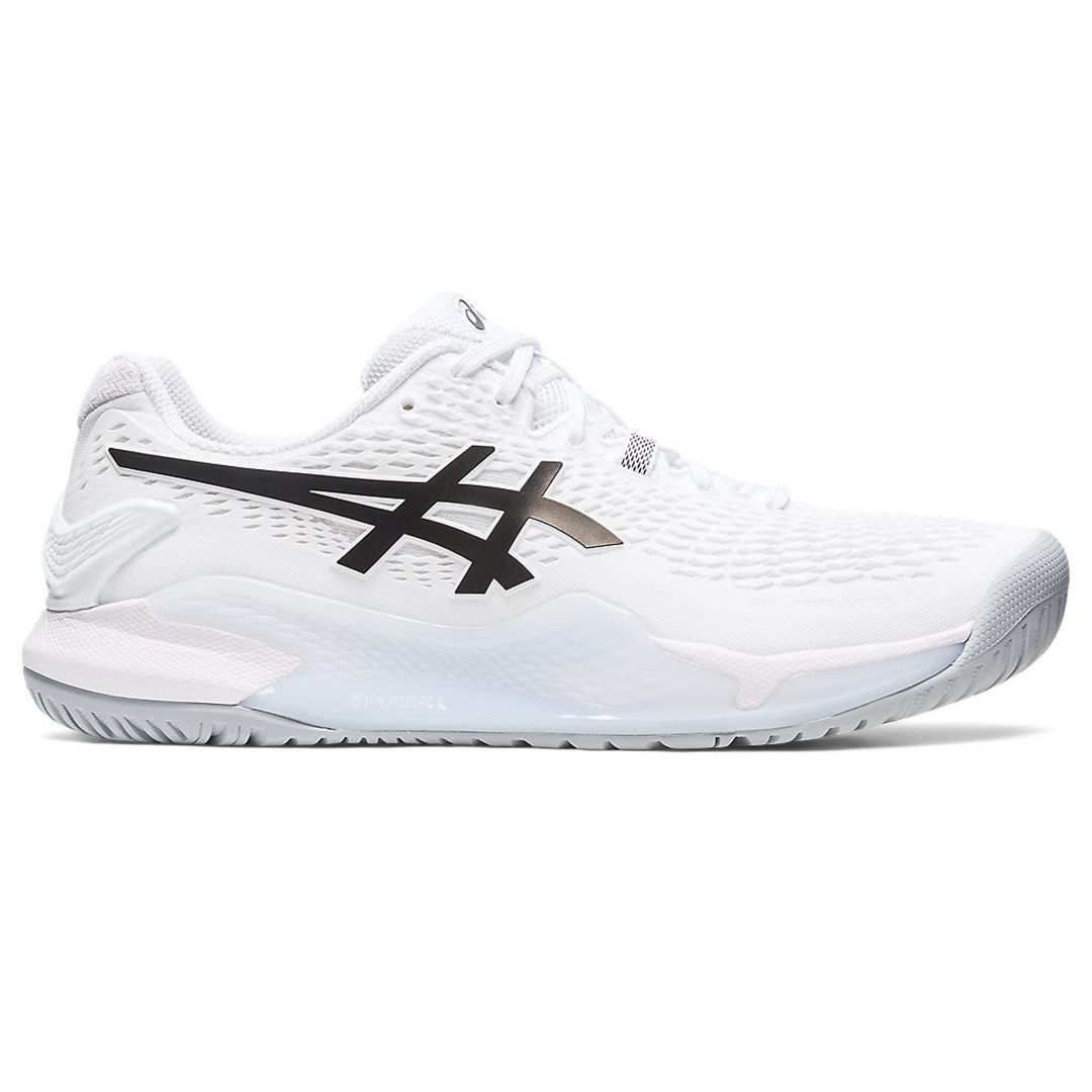 ASICS Gel Resolution 9 Men's Tennis Shoes - White | High-Performance Hardcourt Tennis Footwear for Men | Perfect for Competitive Matches & Court Training