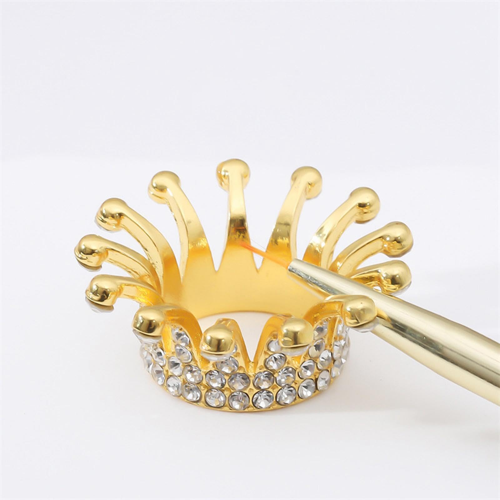 Retro Nail Brush Holder - Silver Nail Art Craft Brush Pen Stand for Salon, Bedroom, Home & Dorm | Organize Your Nail Tools in Style