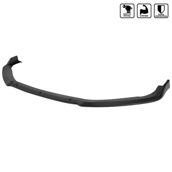 2018-2021 Honda Accord Sedan 4-Door 3-Piece Front Bumper Lip Spoiler - Stylish Car Body Kit for Enhanced Aerodynamics & Sporty Look - Perfect for Street Racing & Car Shows