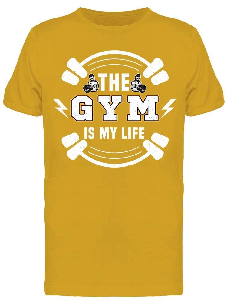 Smartprints Gym Life T-Shirt for Men - Comfortable Workout & Fitness Apparel for Gym, Running & Training