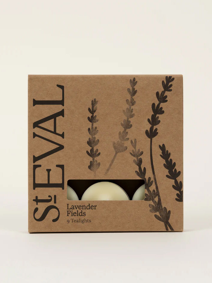 St. Eval Lavender Fields Scented Tealight Candles - Perfect for Relaxation, Aromatherapy & Home Decor