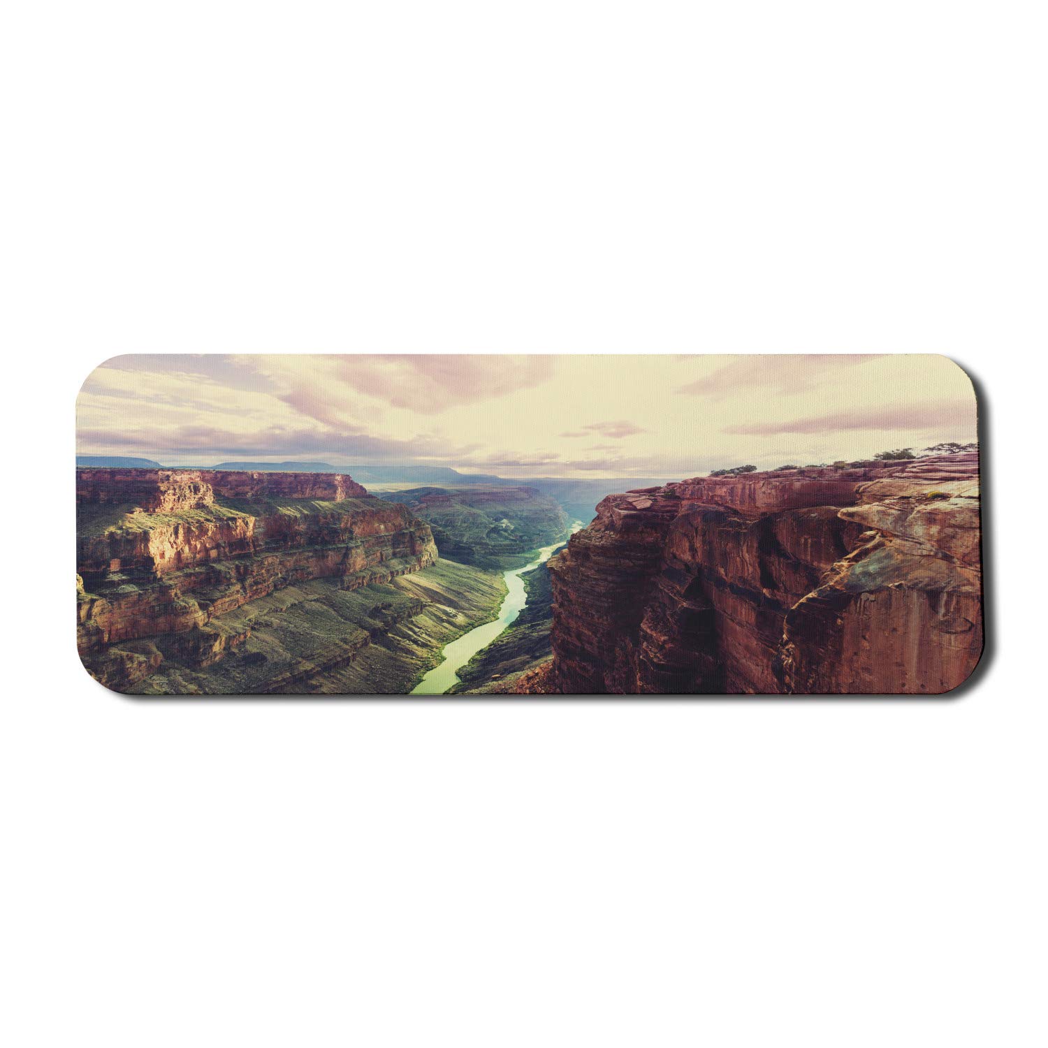 Ambesonne Canyon Gaming Mouse Pad - Non-Slip Rubber Base, Large 31