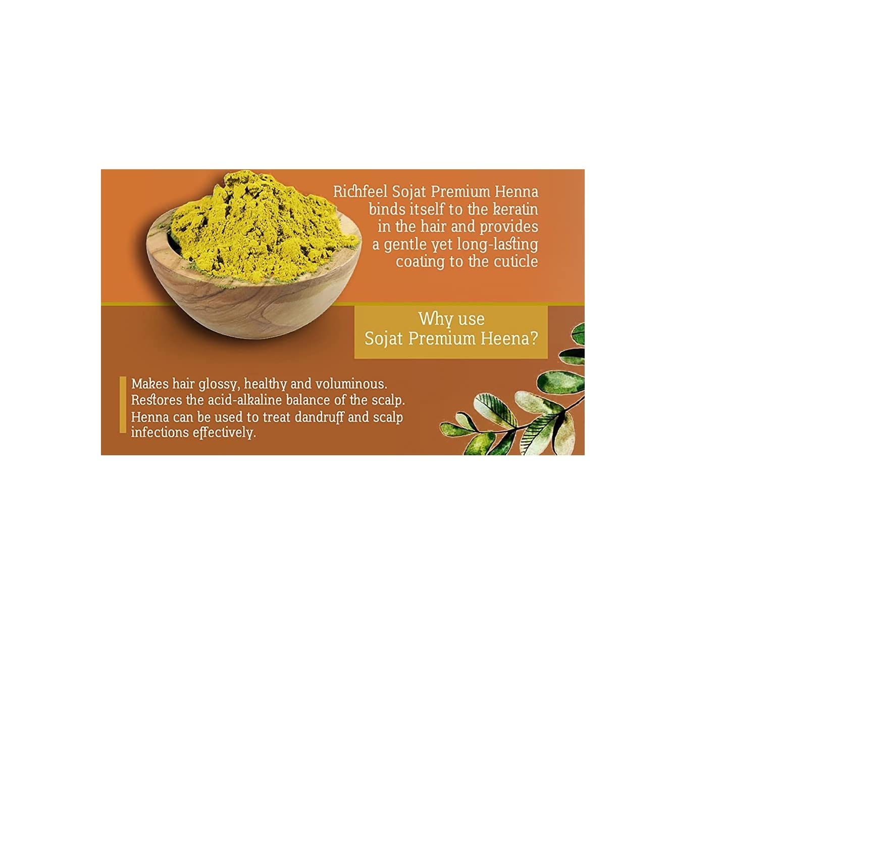 Natural Sojat Special Henna Mehndi Powder - 500g for Hair Dye & Body Art | Safe & Organic for Bridal, Festivals & DIY Tattoos