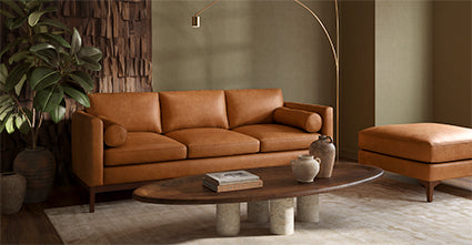 Toscano 89 Sofa - Modern Comfortable Living Room Furniture for Small Spaces | Perfect for Apartments, Condos & Cozy Homes