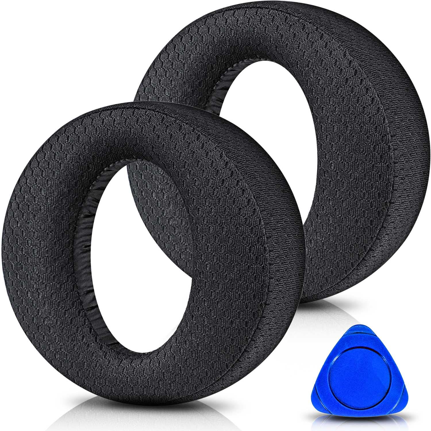 Premium PS5 Earpads Replacement - Breathable Mesh Ear Cushions for PlayStation 5 Pulse 3D Headset - Enhanced Comfort for Gaming, Streaming & Long Play Sessions