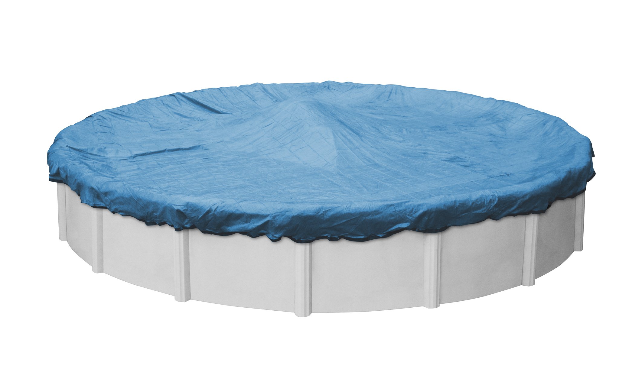 Pool Mate 5433 Econo-Mesh Winter Cover for 33-Foot Round Above Ground Swimming Pools – Durable Protection for Cold Weather & Snow Season