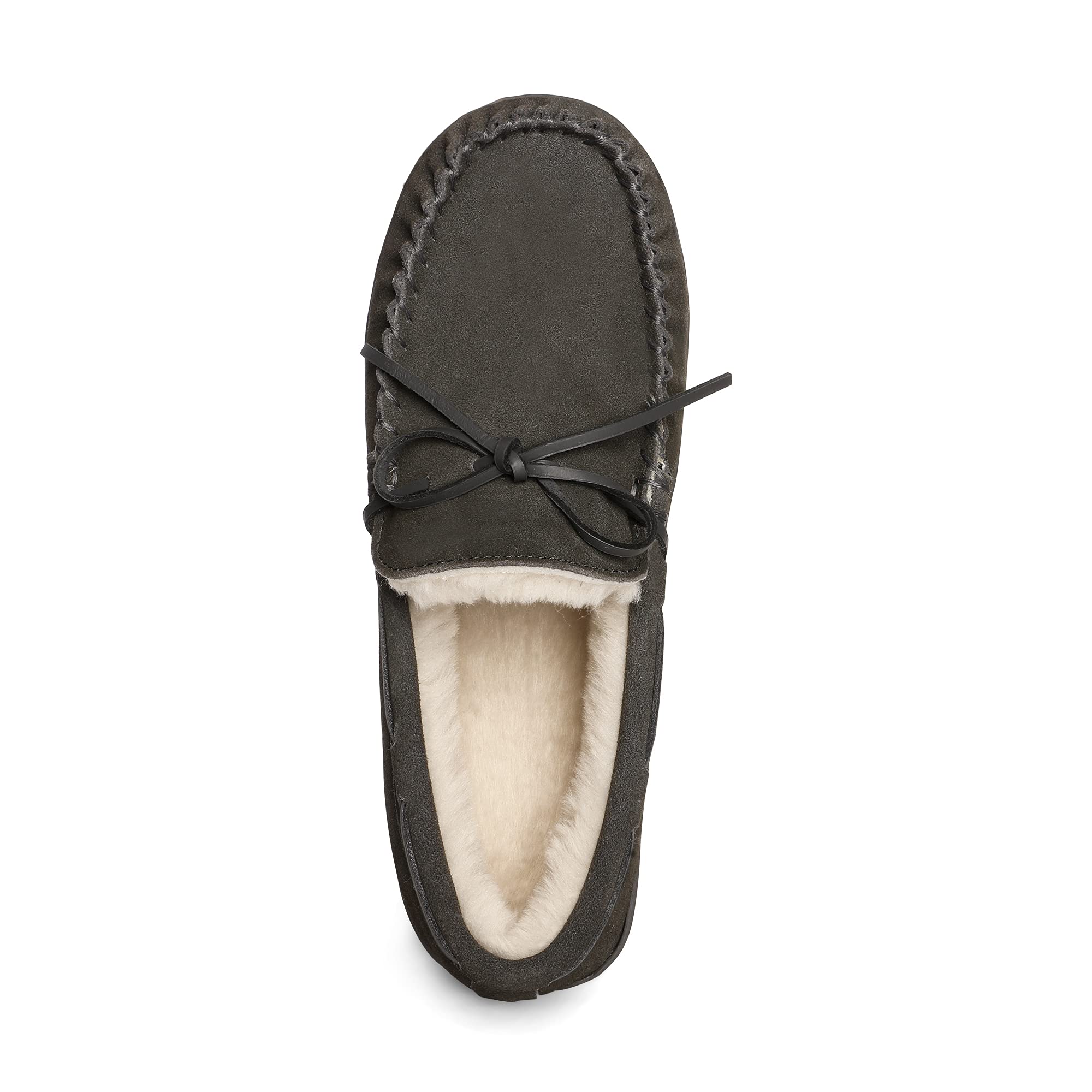 DREAM PAIRS Men's Moccasin Slippers - Soft Fuzzy Plush House Shoes with Fleece Lining for Indoor & Outdoor Wear | Comfortable Loafers for Home, Office & Travel