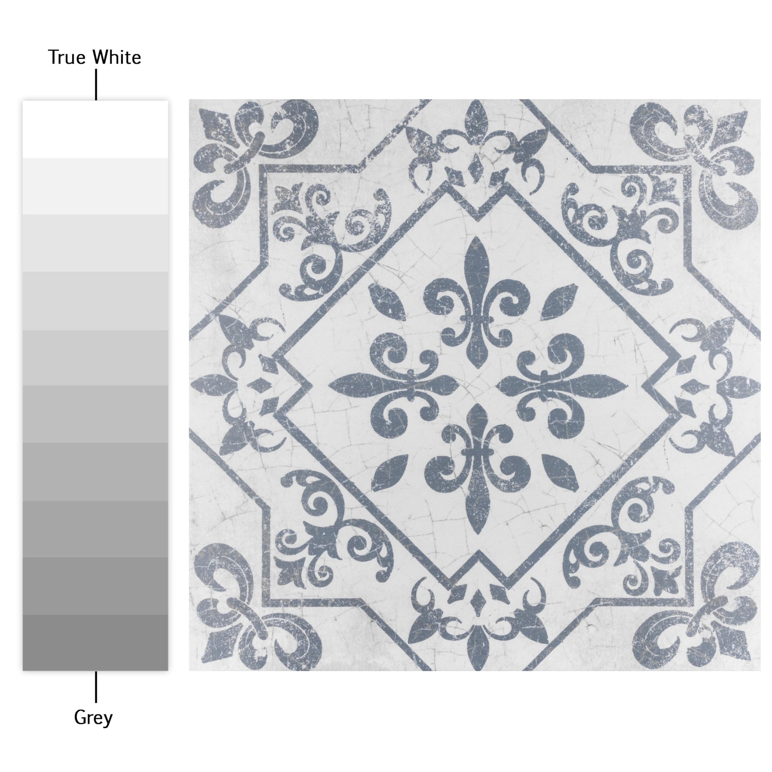 Merola Tile Harmonia Atlantic Cobalt Blue 13x13 Inch Ceramic Floor and Wall Tile - Perfect for Bathroom, Kitchen Backsplash, and Shower Walls