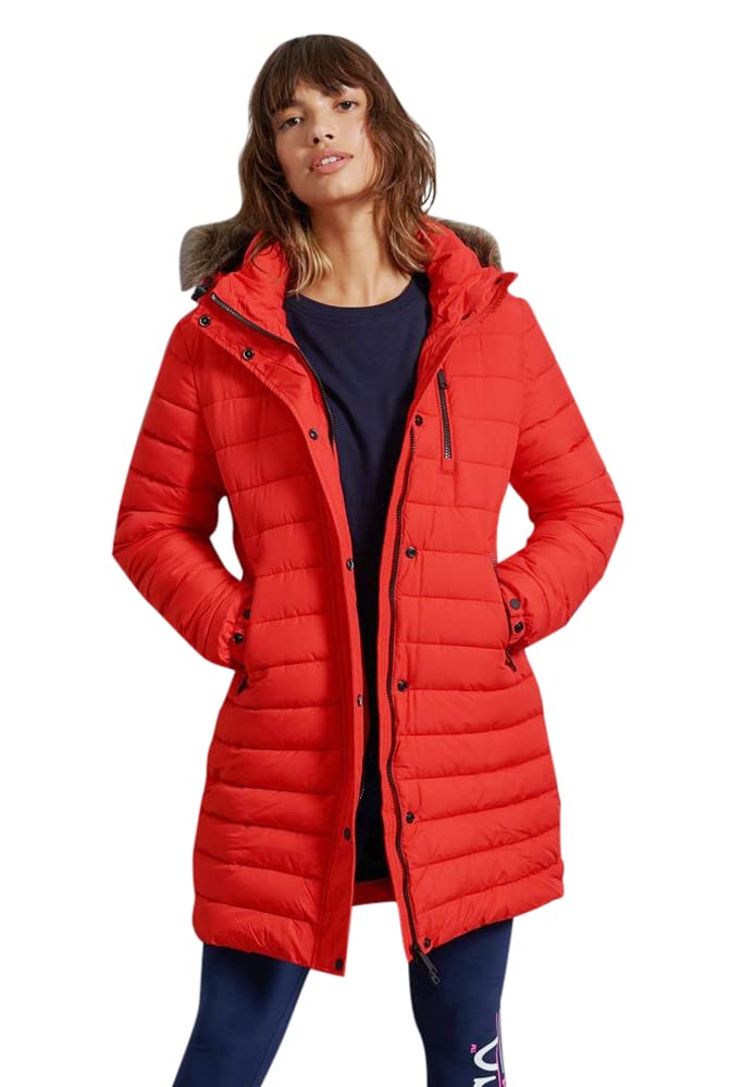 Superdry Women's Super Fuji Jacket - Lightweight Waterproof Windbreaker for Outdoor Hiking & Travel | Stylish Casual Coat for Everyday Wear